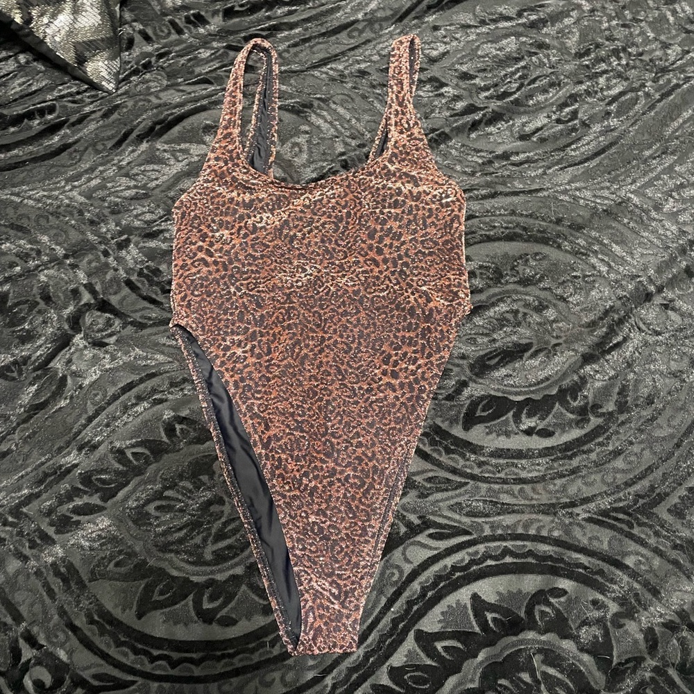 Cheeky one piece swimsuit